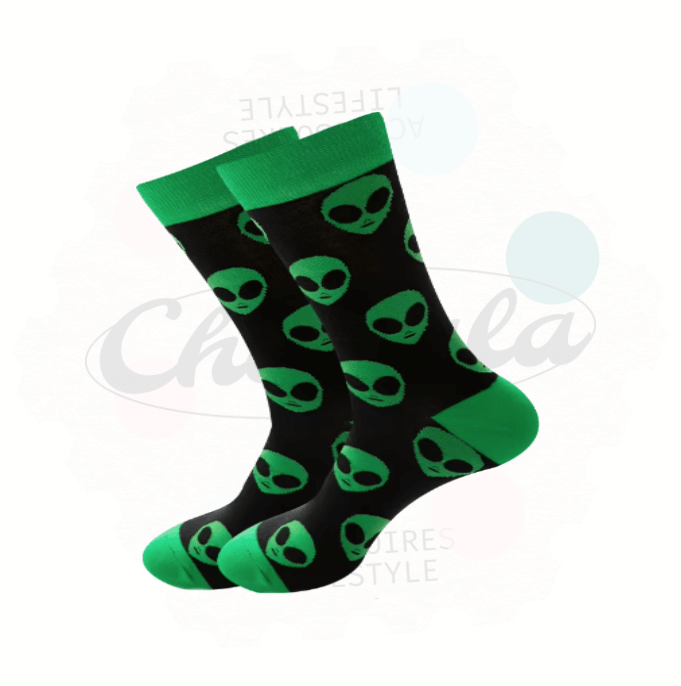 Chaussettes Fantaisie Alien - Chollala