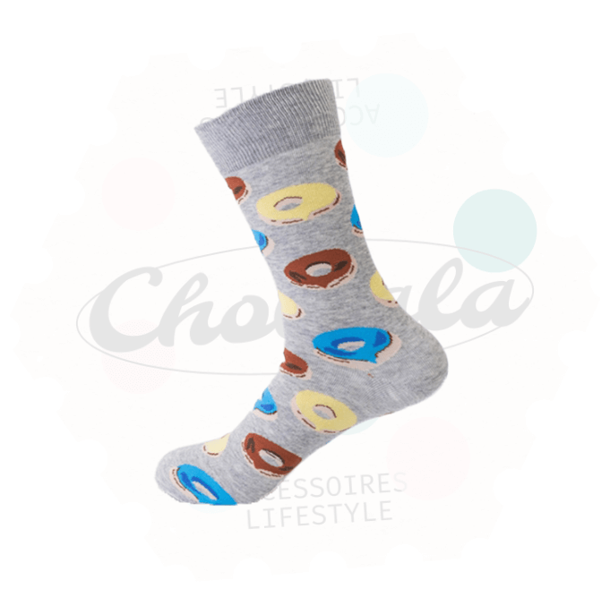 Chaussettes Fantaisie Donuts - Chollala