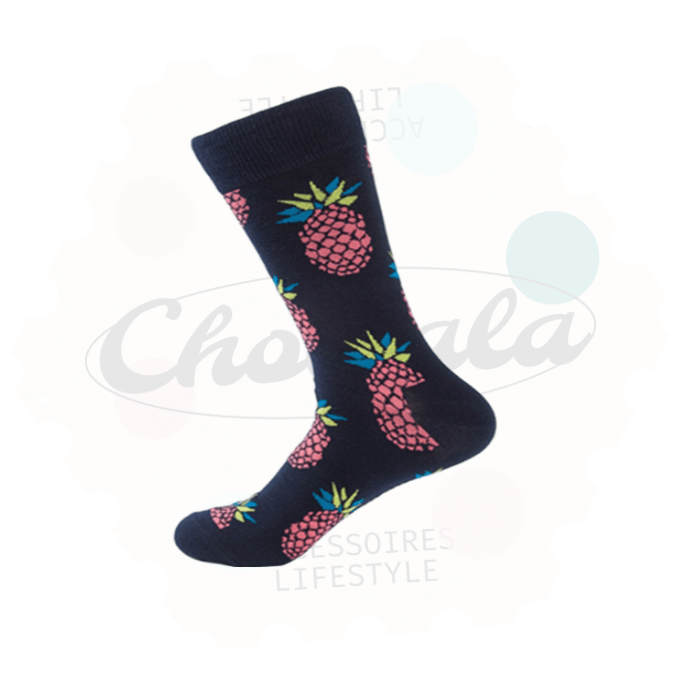 Chaussettes Fantaisie Ananas - Chollala