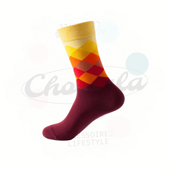 Chaussettes Fantaisie Géométrie 07 - Chollala