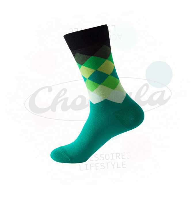 Chaussettes Fantaisie Géométrie 07 - Chollala