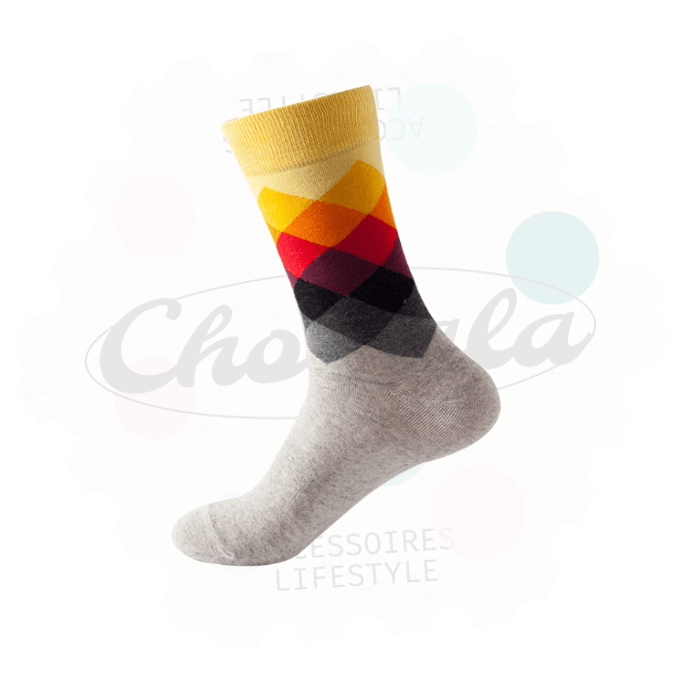 Chaussettes Fantaisie Géométrie 07 - Chollala