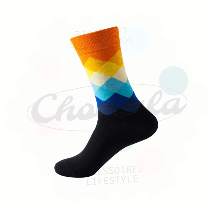 Chaussettes Fantaisie Géométrie 07 - Chollala
