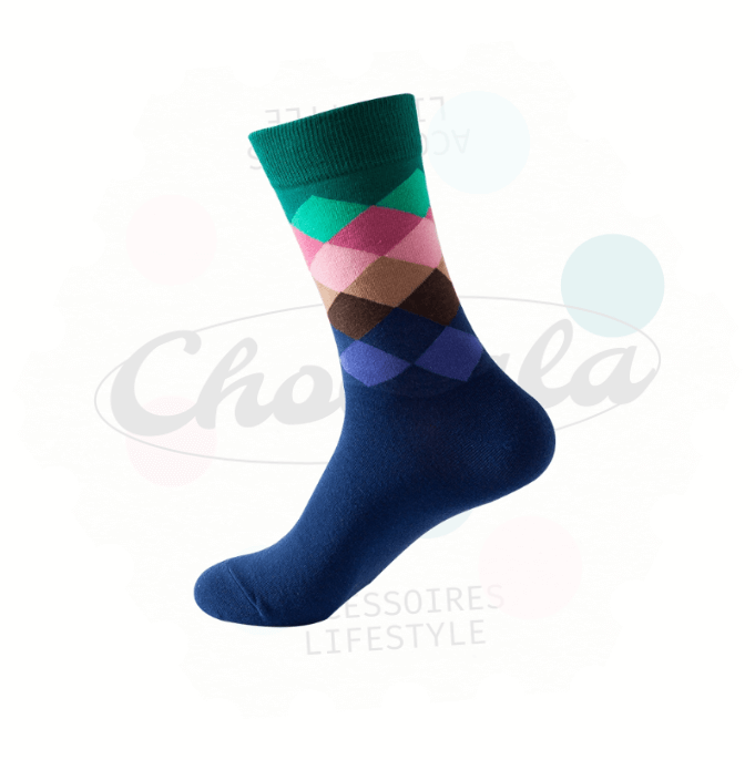 Chaussettes Fantaisie Géométrie 07 - Chollala