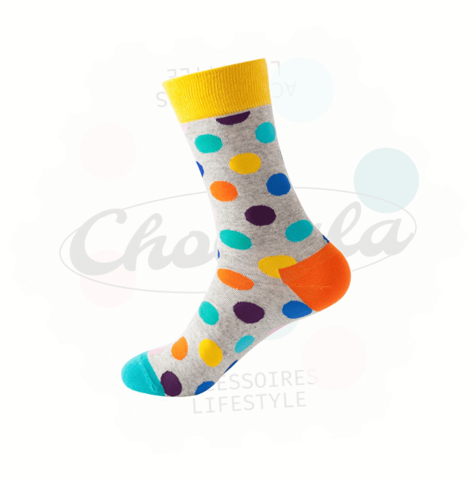 Chaussettes Fantaisie Petit Pois - Chollala