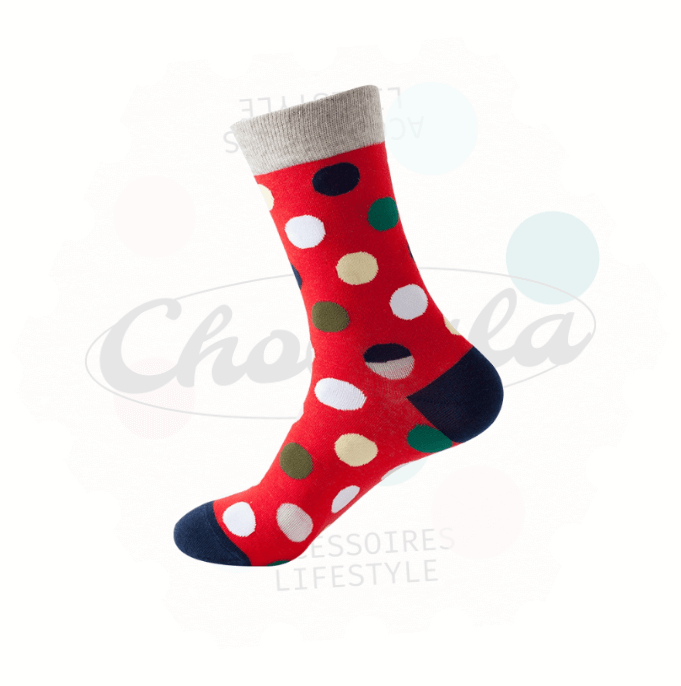 Chaussettes Fantaisie Petit Pois - Chollala