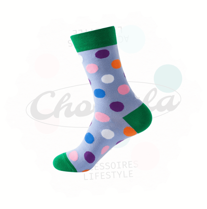 Chaussettes Fantaisie Petit Pois - Chollala