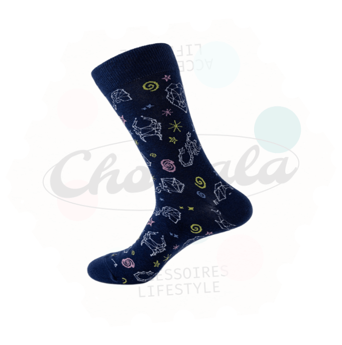 Chaussettes Fantaisie Signes du Zodiaque - Chollala