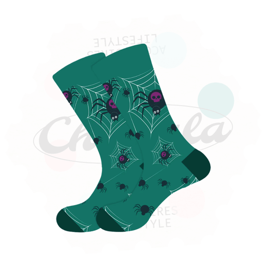 Chaussettes Fantaisie Toiles d’Araignée - Chollala