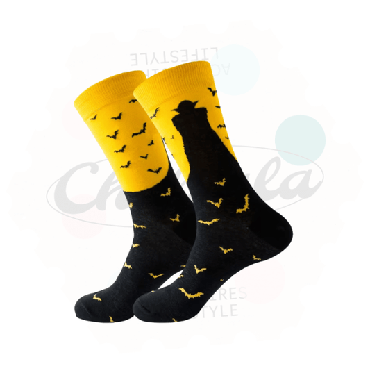 Chaussettes Fantaisie Vampire & Chauves - Souris - Chollala