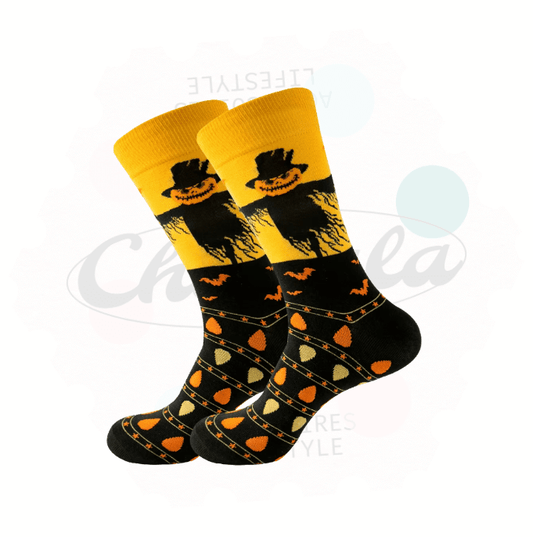 Chaussettes Fantaisie Épouvantail Hanté - Chollala