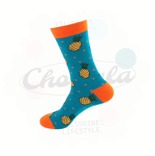 Chaussettes Fantaisie Ananas - Chollala