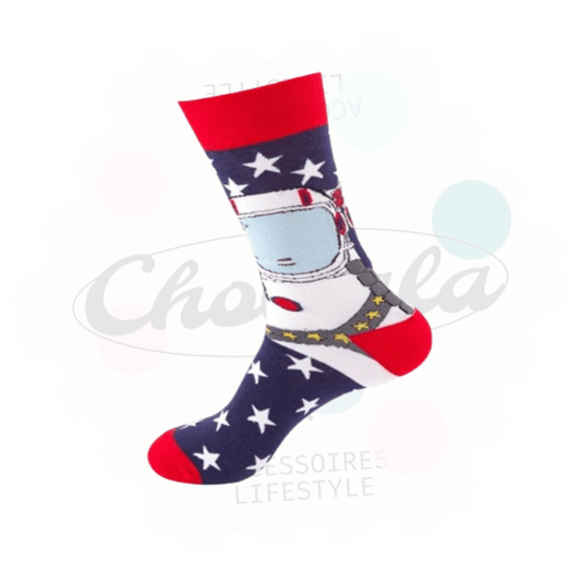 Chaussettes Fantaisie Astronaute - Chollala