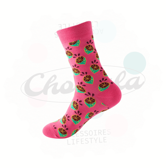 Chaussettes Fantaisie Citron - Chollala