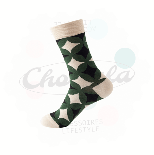 Chaussettes Fantaisie Géométrie 05 - Chollala