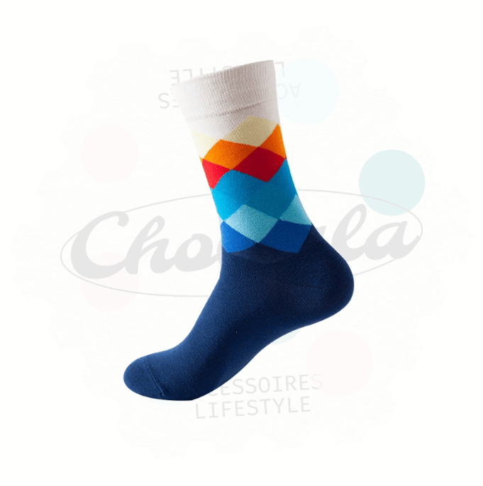 Chaussettes Fantaisie Géométrie 07 - Chollala