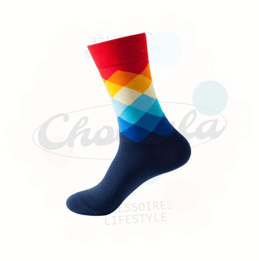 Chaussettes Fantaisie Géométrie 07 - Chollala