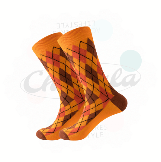 Chaussettes Fantaisie Géométrie 10 - Chollala