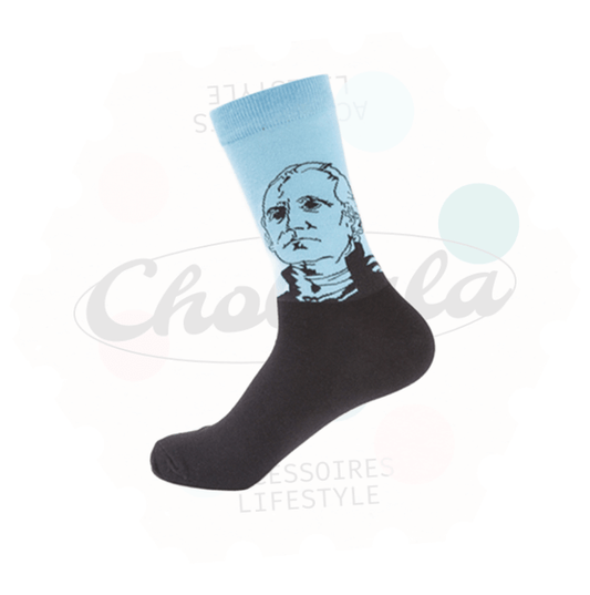 Chaussettes Fantaisie George Washington 02 - Chollala