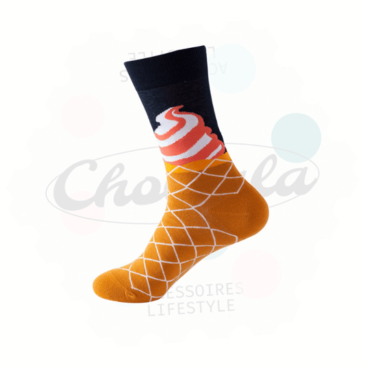 Chaussettes Fantaisie Glace Italienne - Chollala
