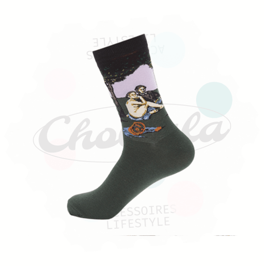 Chaussettes Fantaisie Le Déjeuner sur L'herbe - Chollala