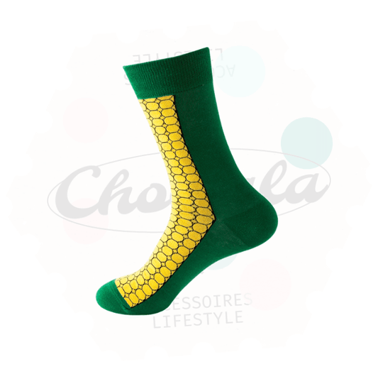 Chaussettes Fantaisie MaÏs - Chollala