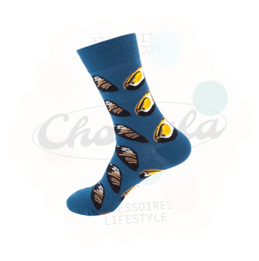 Chaussettes Fantaisie Moules - Chollala