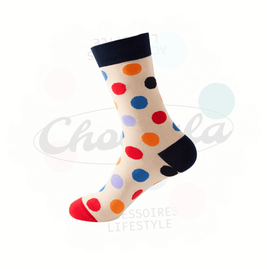Chaussettes Fantaisie Petit Pois - Chollala