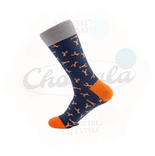 Chaussettes Fantaisie Petits Homards - Chollala