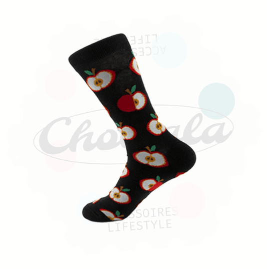 Chaussettes Fantaisie Pommes - Chollala