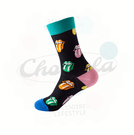 Chaussettes Fantaisie The Rolling Stones 01 - Chollala